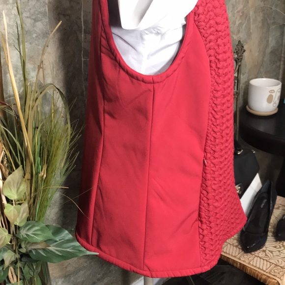Susan graver 🌹 stunning raspberry rust Red vest - Picture 6 of 13